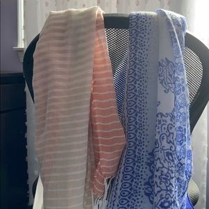 two scarves